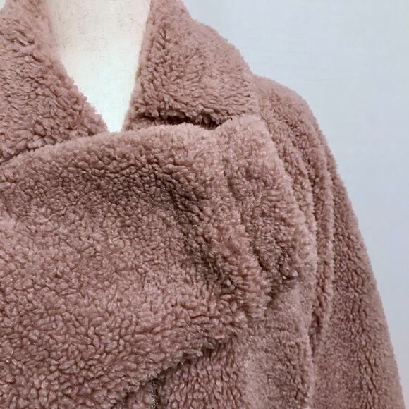 Thread & Supply NWT Full Zip Teddy Sherpa Jacket Women XS - Picture 4 of 11